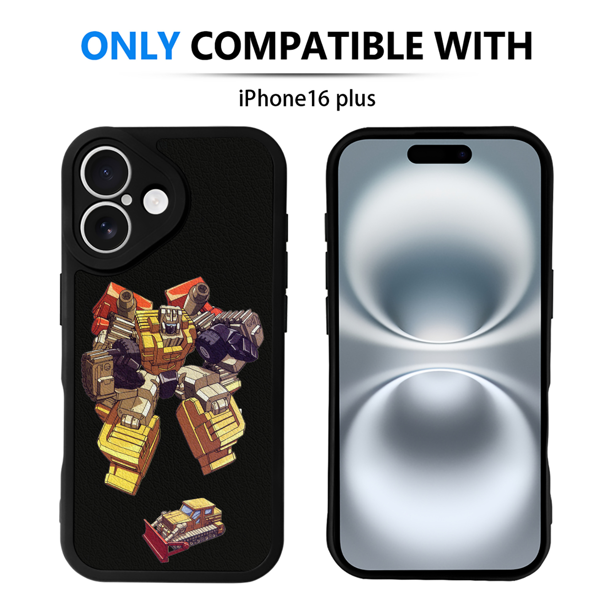 （画像用）  【iPhone 16シリーズ対応】シリコンスマホケース（レザー調） 材質：シリコン
